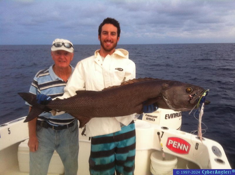 Laura's 250 lb swordfish