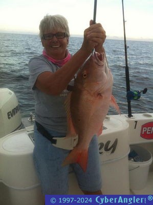 Laura's 250 lb swordfish