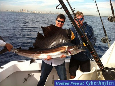 Captain Taco Fort Lauderdale Fishing aboard Hooked Up 954.764.4344. - 877.S
