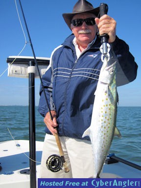Norm Boardman Sarasota Bay fly Spanish mackerel