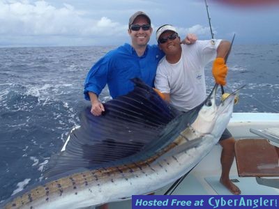 Matt Dickhaus Sailfish with Queposfishing.com