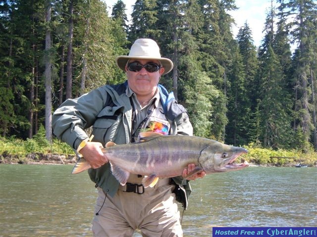 Chum Fly Fishing Kitimat River