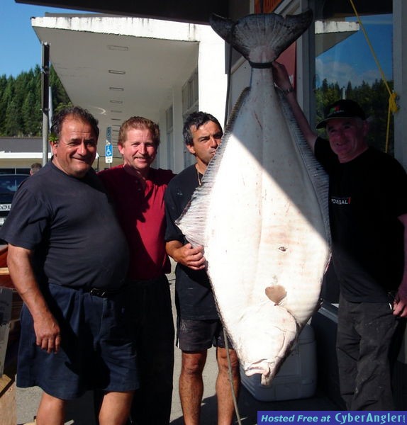 152-pound Halibut