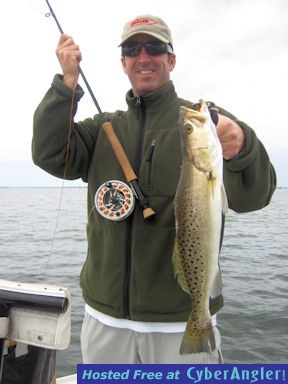 Ryan Franco Sarasota Bay fly trout