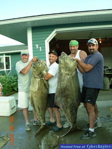 152-pound Halibut Douglas Channel