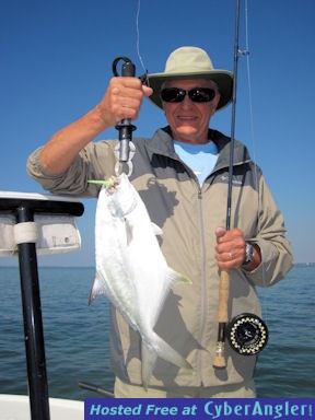 Fred Netherton Sarasota Bay fly pompano