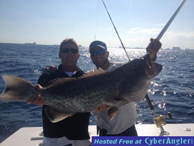 Gag grouper caught by New Lattitude Sportfishing