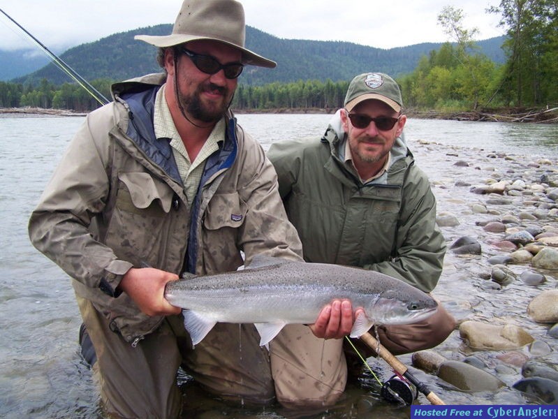 Guided Spey fly fishing