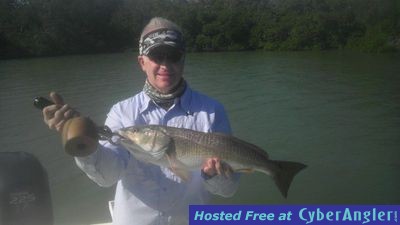 Kirk Duholm with Redfish