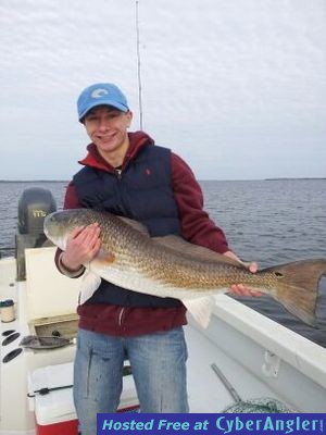 Josiah Poole with a nice redfish