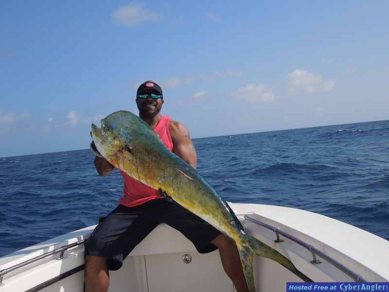 Gene w/31.5 pound Bull