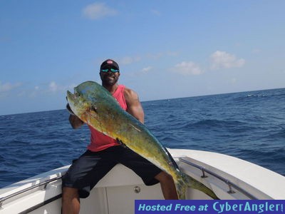 Gene w/31.5 pound Bull