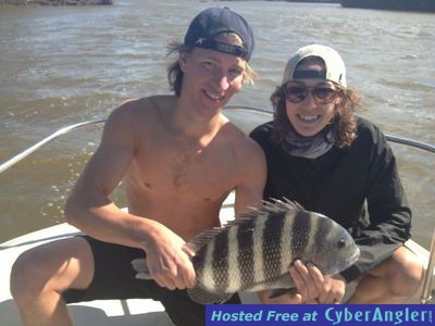 Big Sheepshead in Flamingo