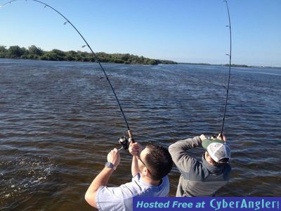 Boca Grande fishing charters doubled up