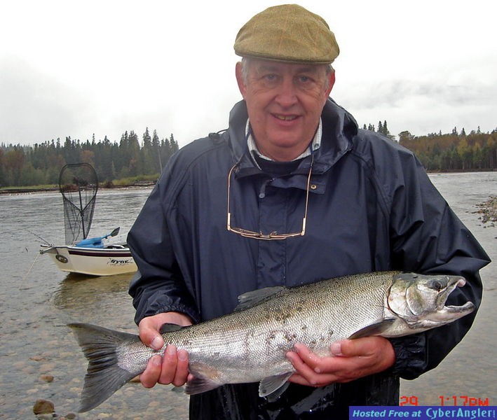 Guided fishing for Coho