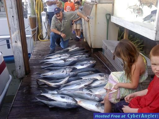 Blue fish fishing in Fort Lauderdale