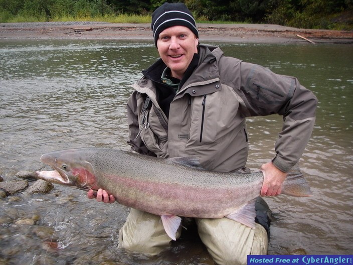 Fly fishing record Steelhead