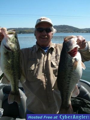 Guntersville Lake Big, Largemouth Bass Ten Pounds!