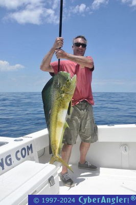 Fishing off Stuart, FL