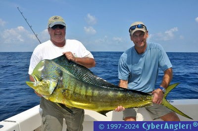 Fishing off Stuart, FL