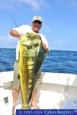 Fishing off Stuart, FL