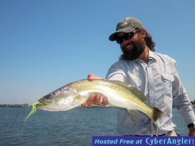 Tyler Barrus Sarasota Bay fly trout