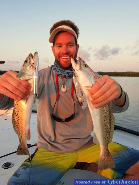 Flats Fishing with Captain Jason Stock