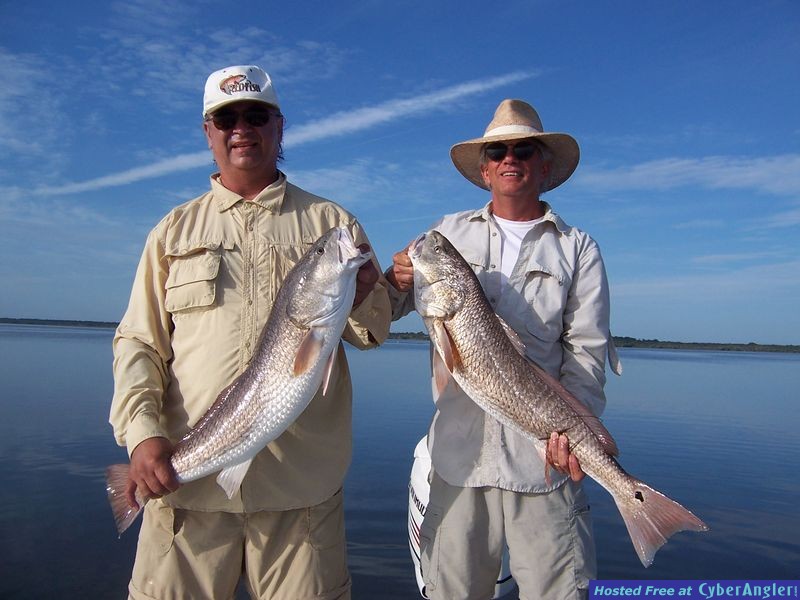 Milton and Steve with double header