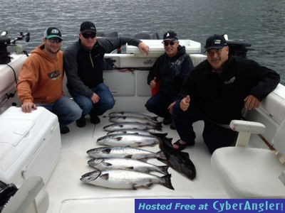 Salmon &amp;amp; Chinook Fishing in BC with Salmon Eye Charters