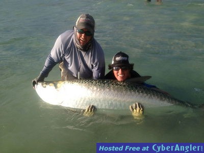 Matt's birthday tarpon