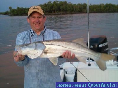 Summer 2013 snook with Capt. Todd Geroy