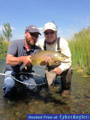 Bob Reynolds Ruby River brown trout
