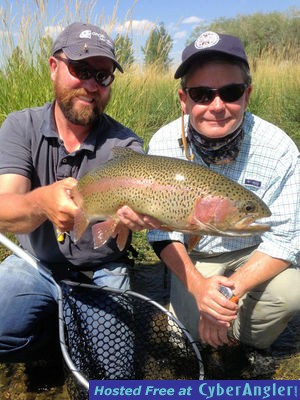 Mark Leidy Ruby River rainbow trout