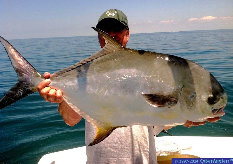 Permit fishing w/ Capt. Tom Chaya