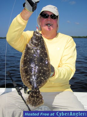 Jack McCulloch Gasparilla Sound CAL shad flounder