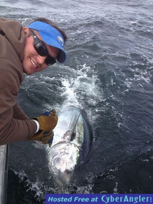 Mike with a monster tuna