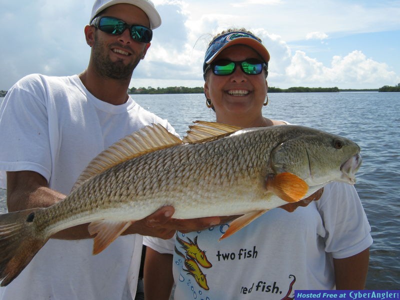 Spawning October Redfish