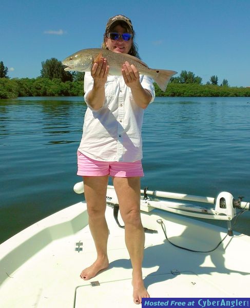 Gina just kept catching them