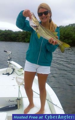 Her first snook