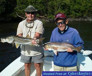 Snook and Redfish Double in Naples