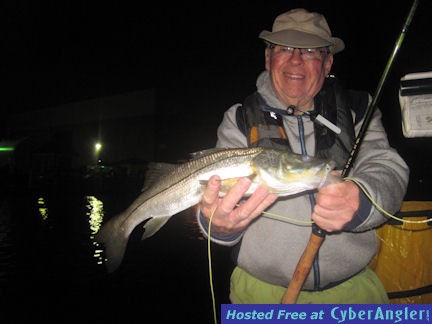 Bill Rhodes Venice Grassett Snook Minnow fly night snook