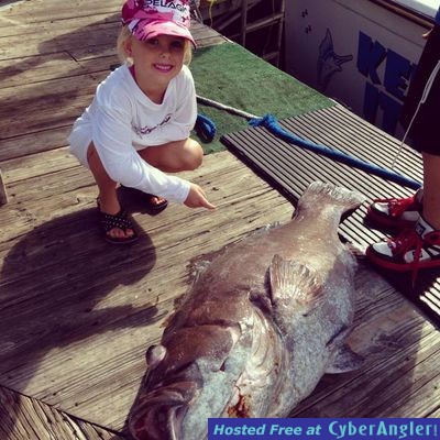 Huge grouper caught sportfishing in Fort Lauderdale