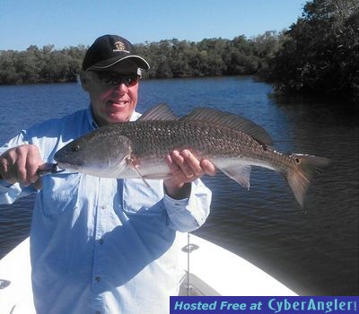 February Redfish in Naples Backwaters with Capt. Todd Geroy