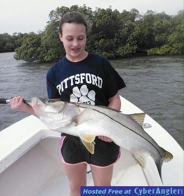 Monster February Snook with Capt. Todd Geroy