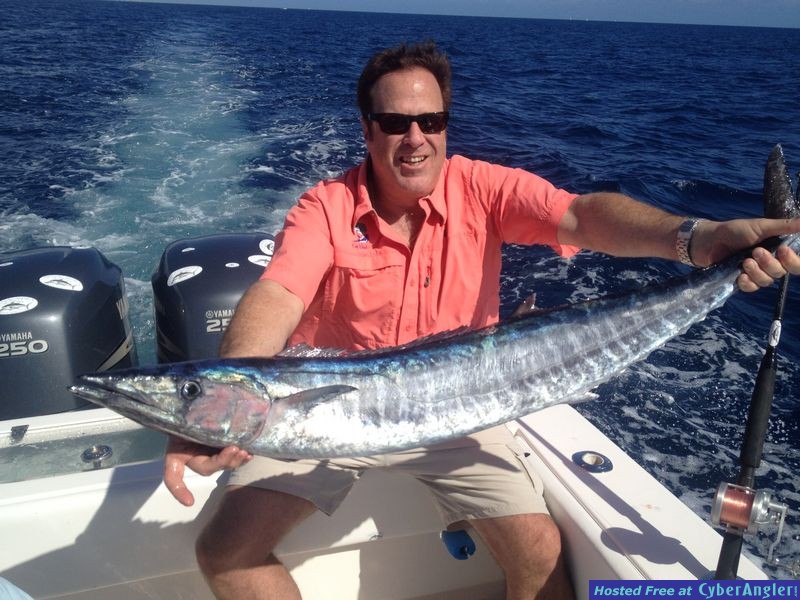 Fishing off Hillsboro Inlet