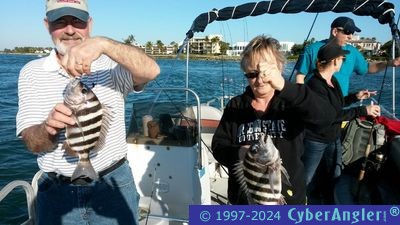 Fishing on the St. Lucie River, FL