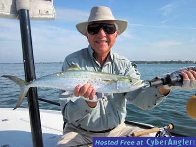 Burt Benjamin Sarasota Bay fly Spanish mackerel