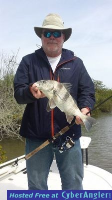 Fred with a nice black drum.