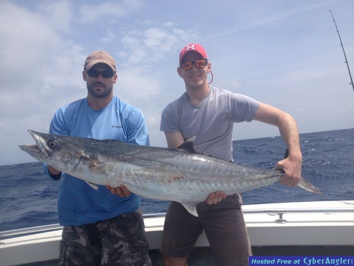 Fishing off Miami, FL