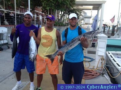 Fishing off Miami, FL